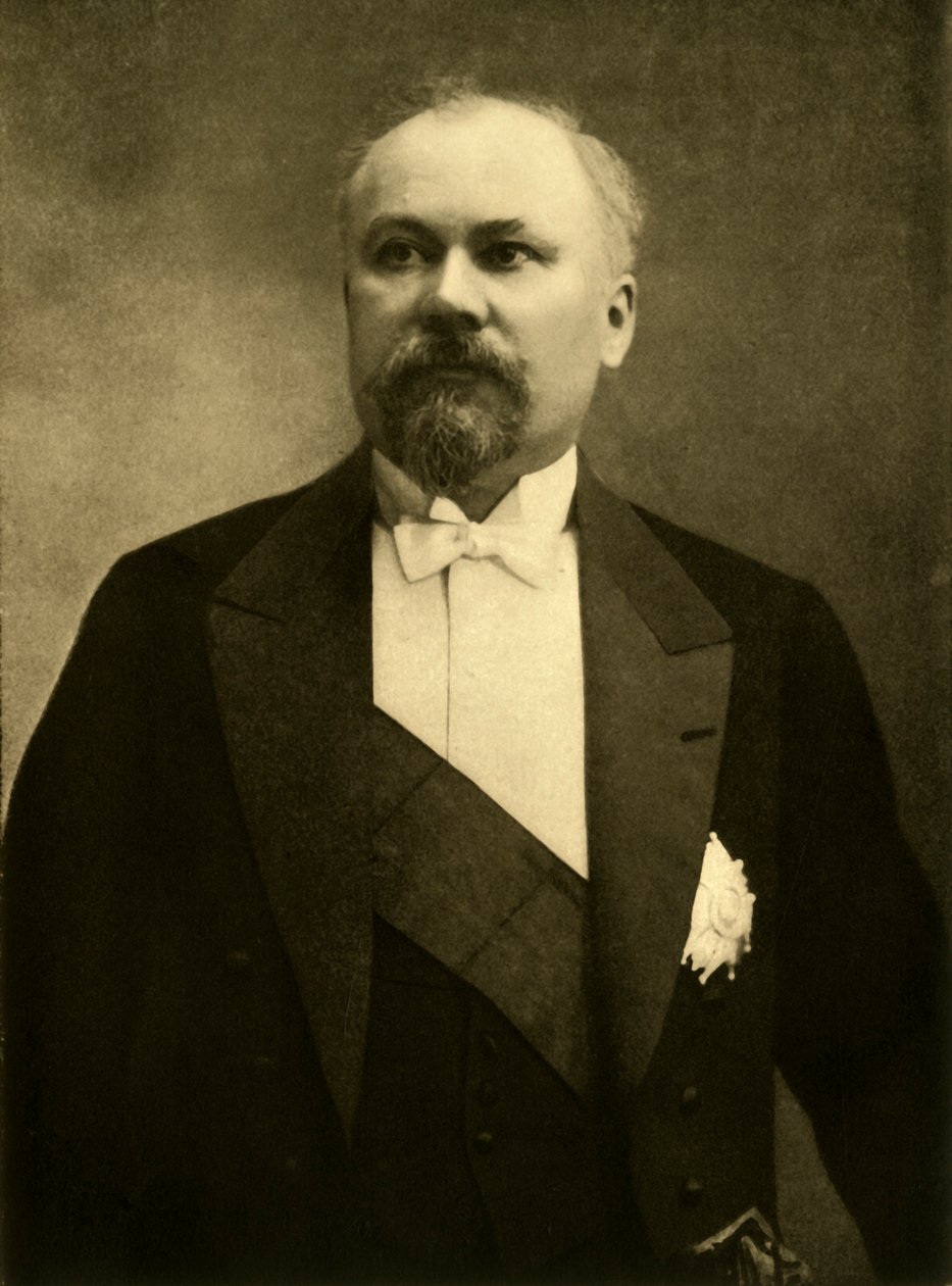 Başkan Poincare, c1914, c1920. by Henri Manuel