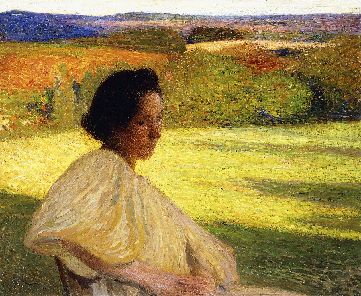 Meditasyon, 1896 by Henri Martin