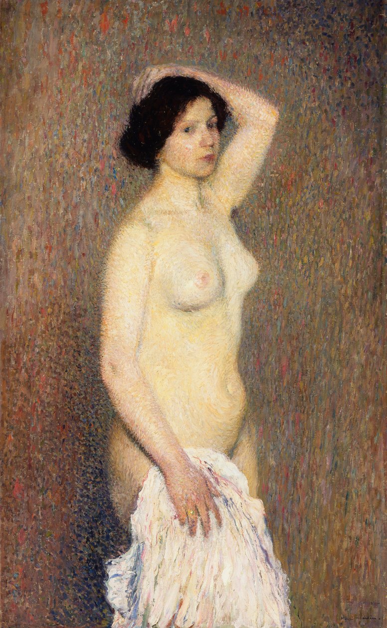 Çıplak Kadın Ayakta, by Henri Martin