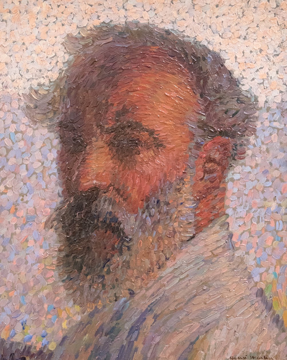 Otoportre, c. 1912. by Henri Martin