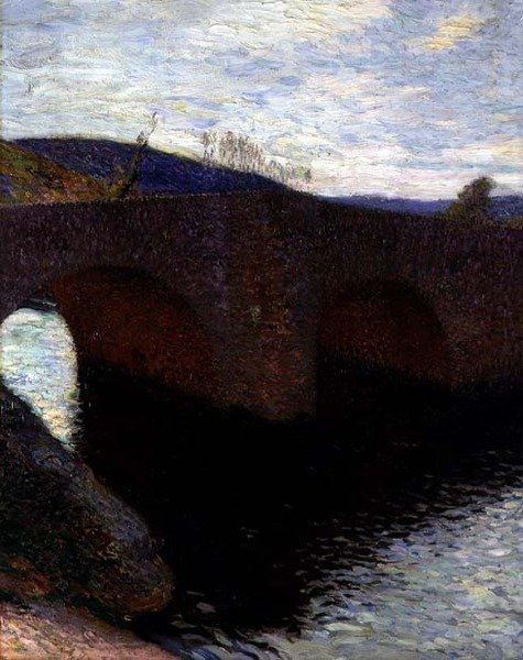 Köprü (tuval üzerine yağlı boya) by Henri Martin