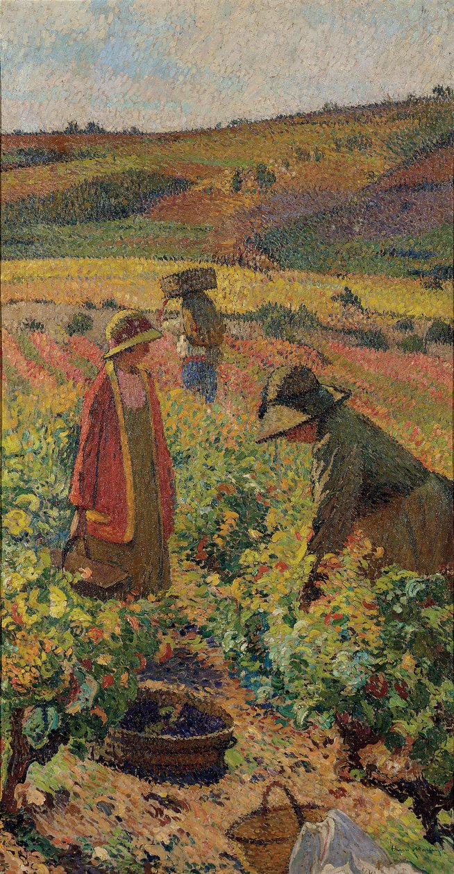 Toplama; La cueillette, c.1925 by Henri Martin