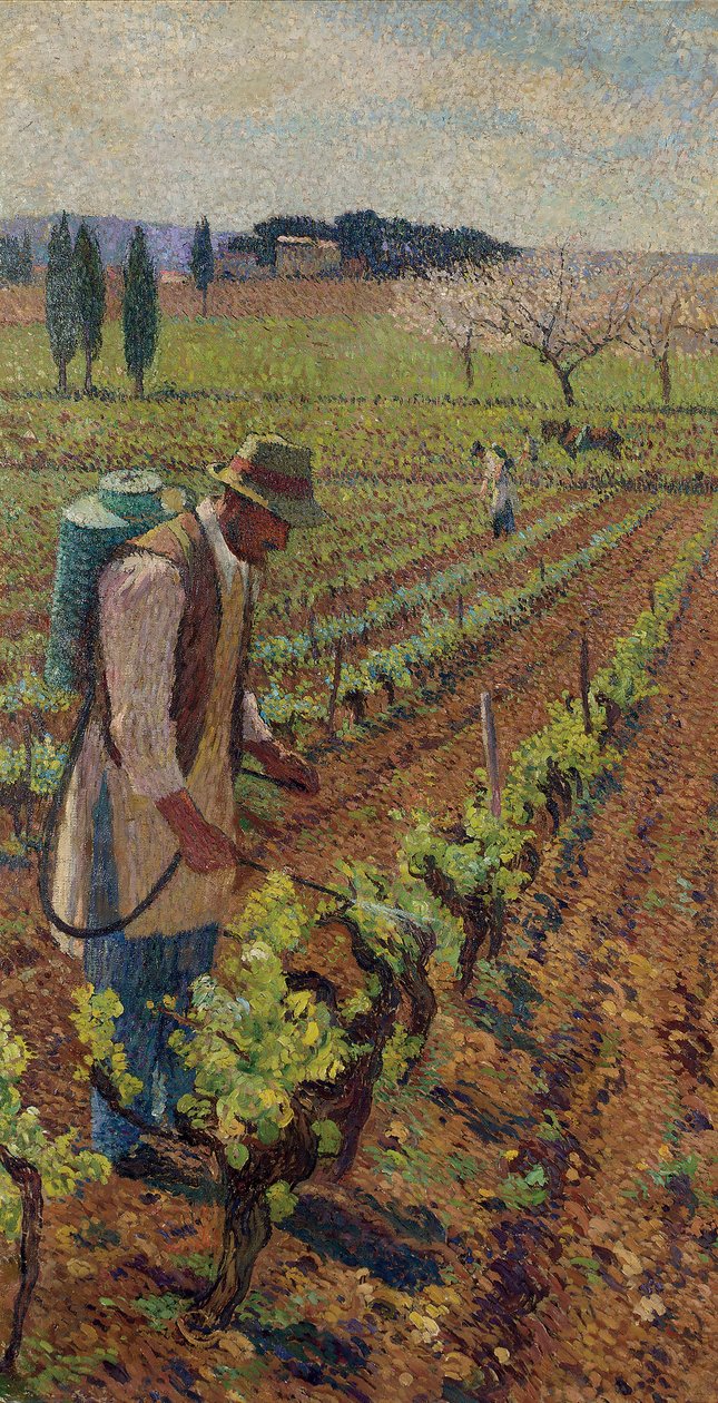 Sülfatlama; Le sülfataj, c.1925 by Henri Martin