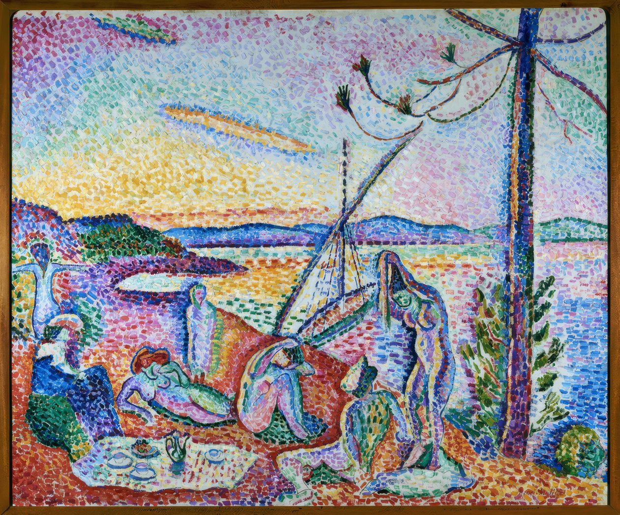 Lüks, sakinlik ve şehvet by Henri Matisse