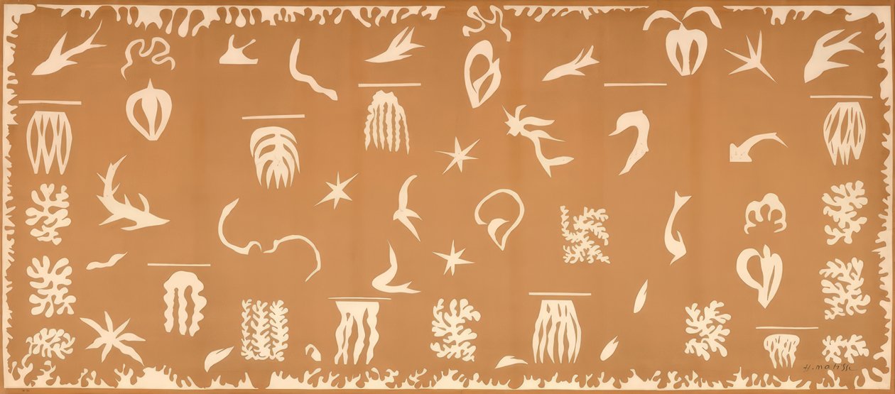 Océanie - La Mer (Okyanusya - Deniz) by Henri Matisse