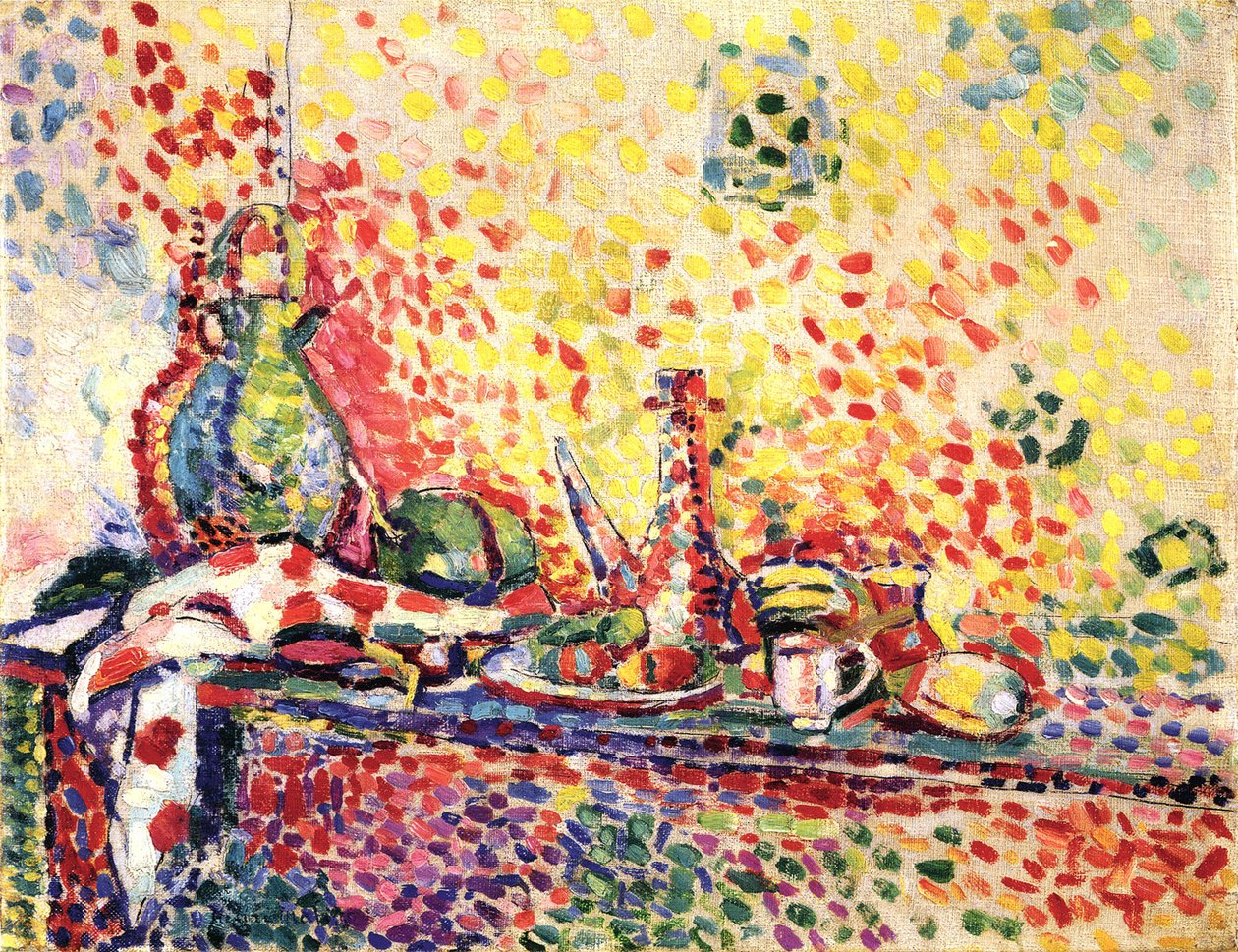 Bir Purro ile Natürmort II by Henri Matisse