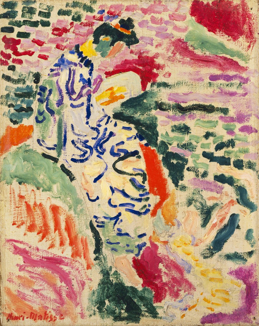 Su Kenarındaki Kadın (La Japonaise) by Henri Matisse