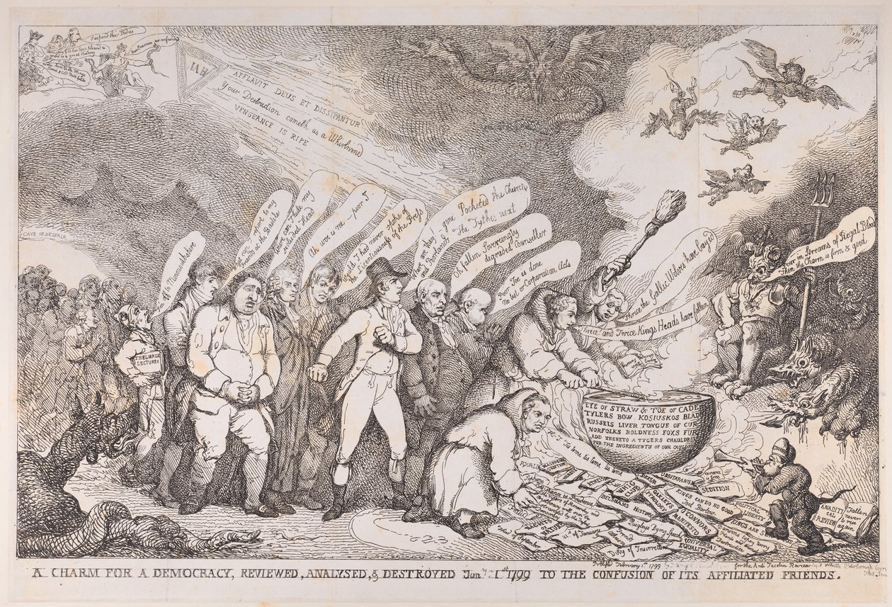 A Charm for a Democracy, İncelendi, İncelendi ve Yok Edildi 1 Ocak 1799