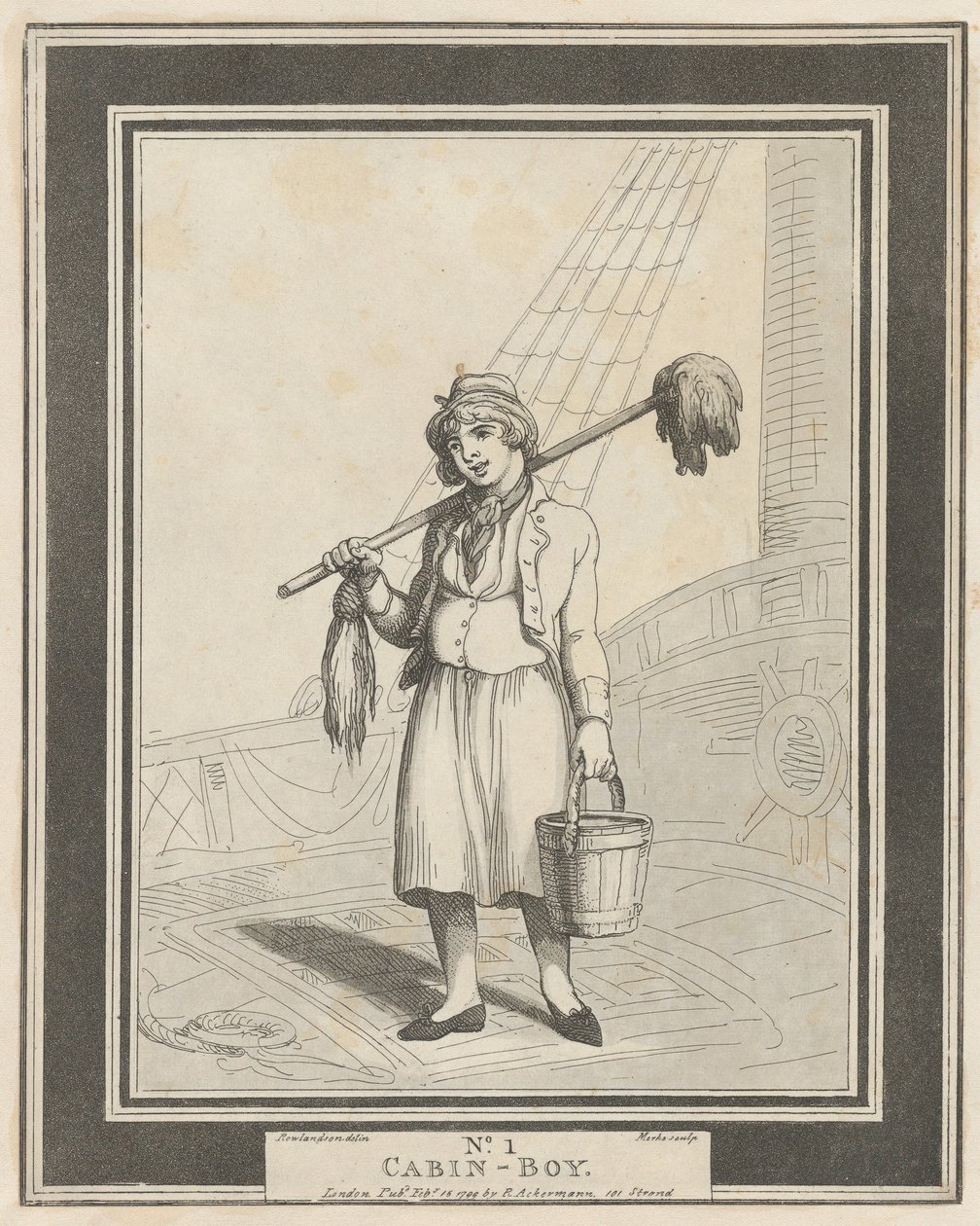 No. 1: Cabin Boy, 15 Şubat 1799. by Henri Merke