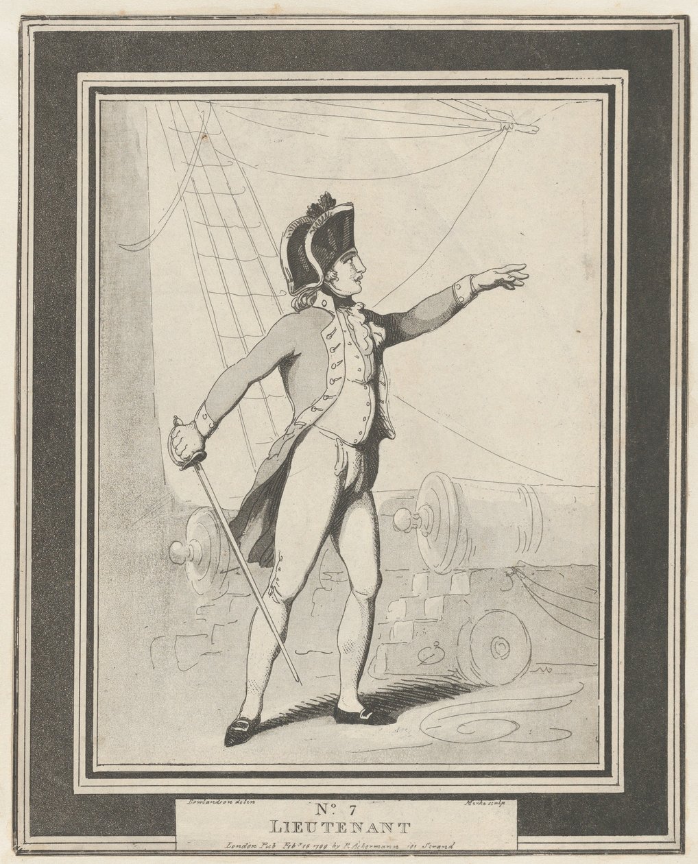 7: Teğmen, 15 Şubat 1799. by Henri Merke