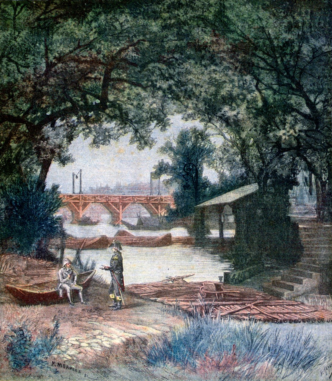 Act one of Thermidor, Victorien Sardou, 1891 by Henri Meyer
