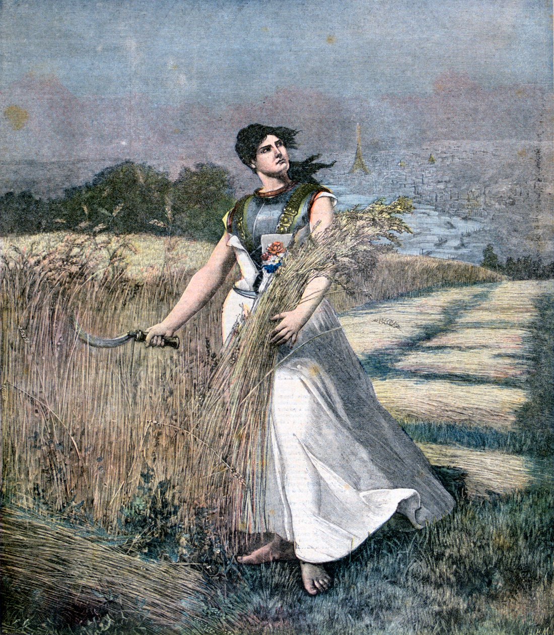 Fransa Alegorisi, 1891 by Henri Meyer