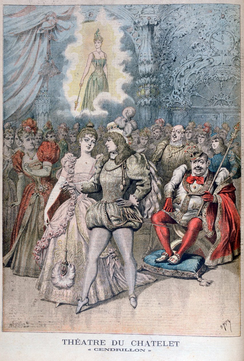 Cinderella Cinderella, Theatre du Châtelet, Paris, 1895 by Henri Meyer