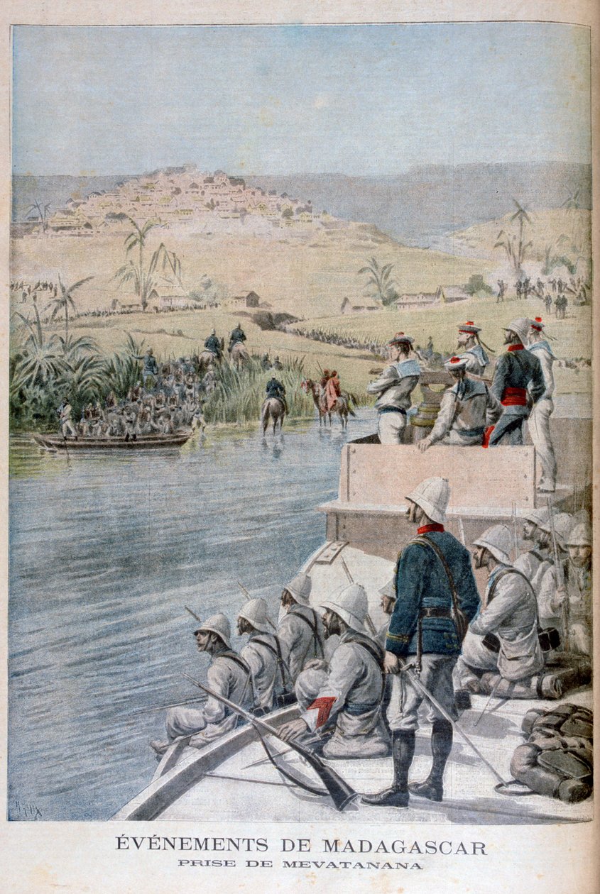 Madagaskar'daki Olaylar: Mevatanana'nın Yakalanması, 1895 by Henri Meyer