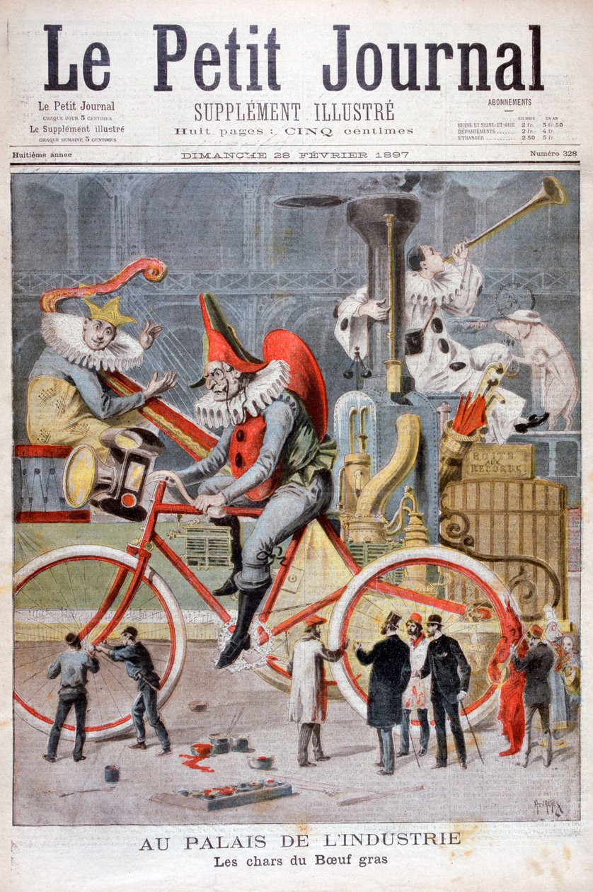 Yağlı öküz festivali için yüzer, Palais de lIndustrie, Paris, 1897 by Henri Meyer