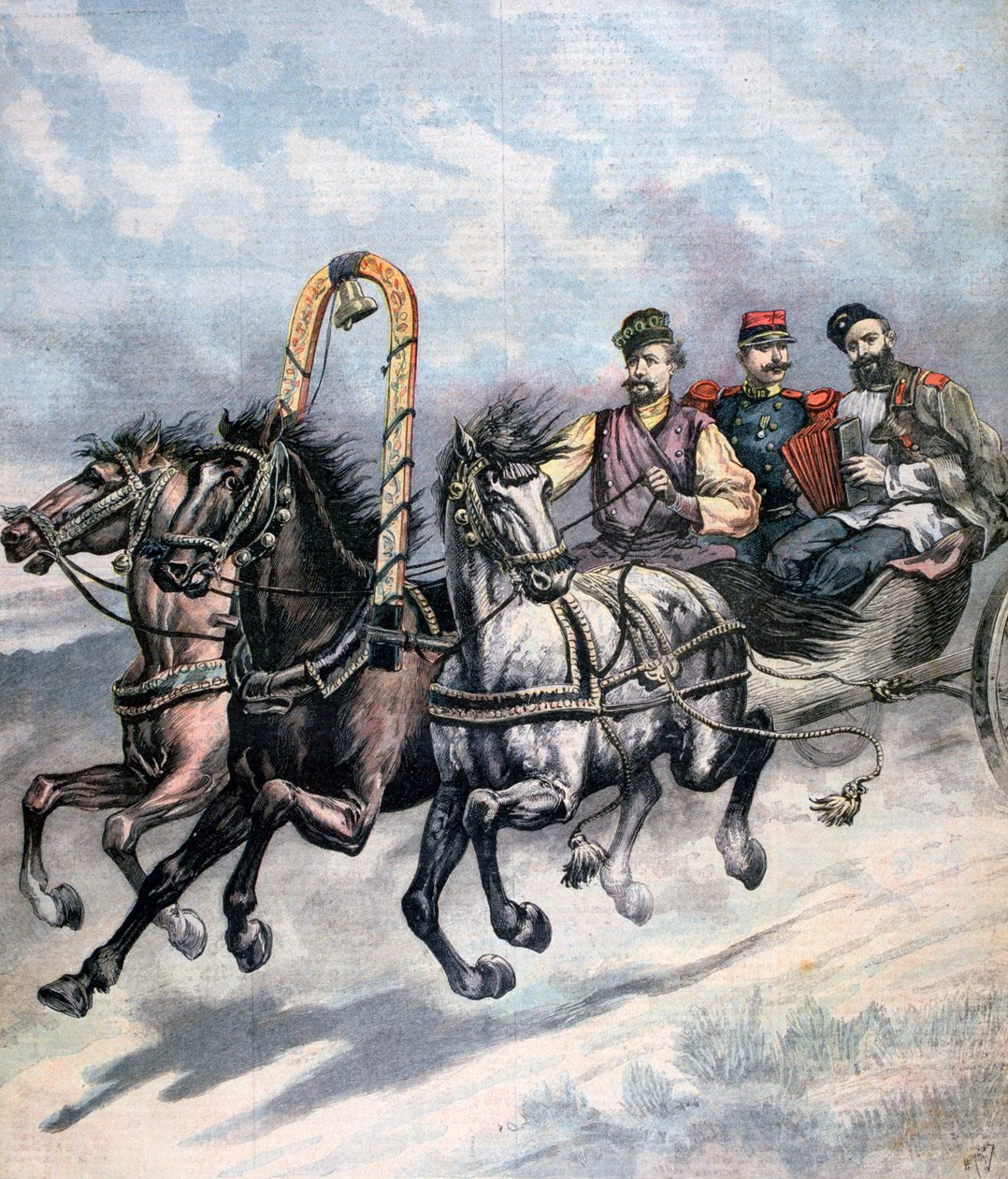 Fransız-Rus İttifakı, 1893 by Henri Meyer