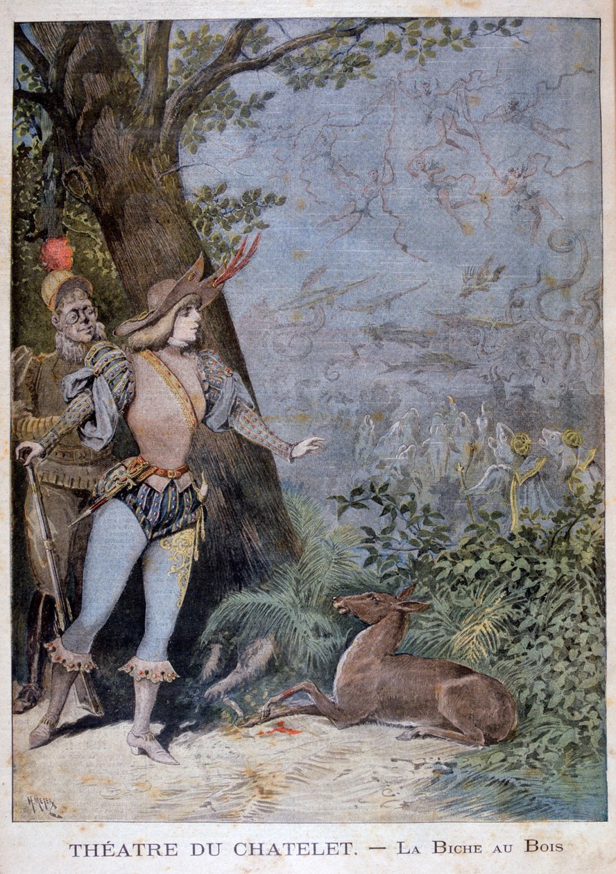 La Biche au Bois, Theatre du Châtelet, Paris, 1896 by Henri Meyer
