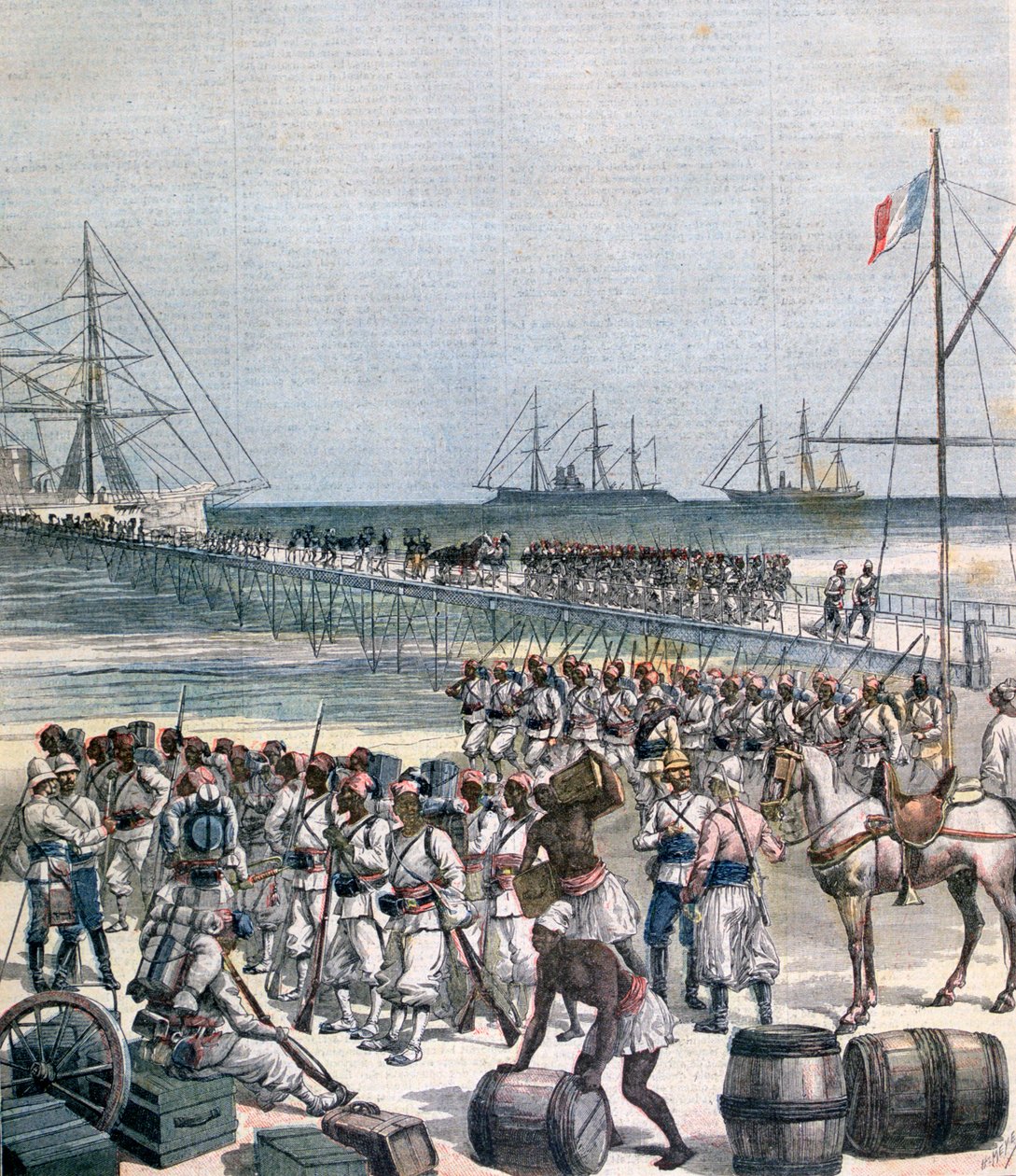 Senegalli Birliklerin Cotonou