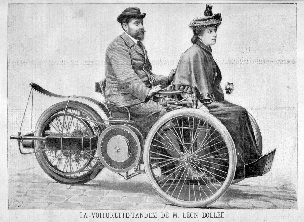 Leon Bollee Arabası, 1896 by Henri Meyer