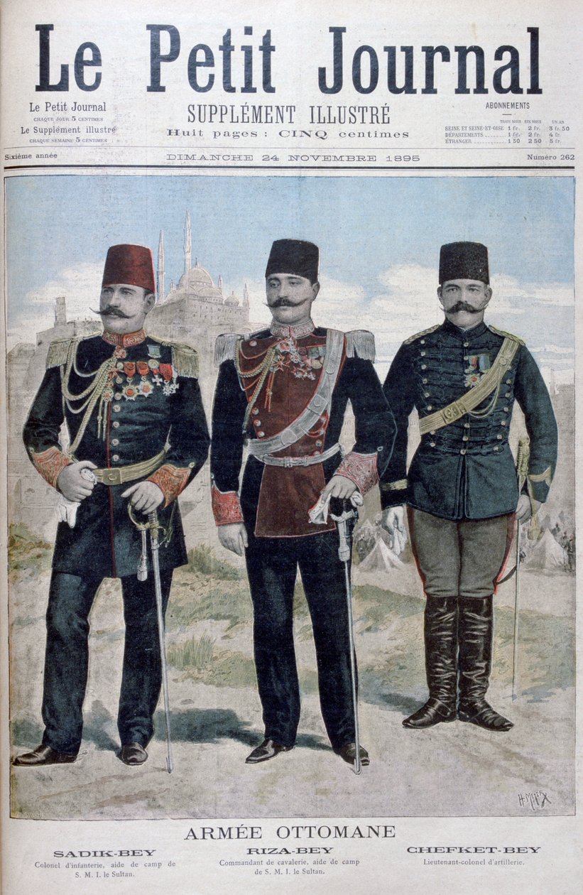 Osmanlı ordusu, 1895 by Henri Meyer