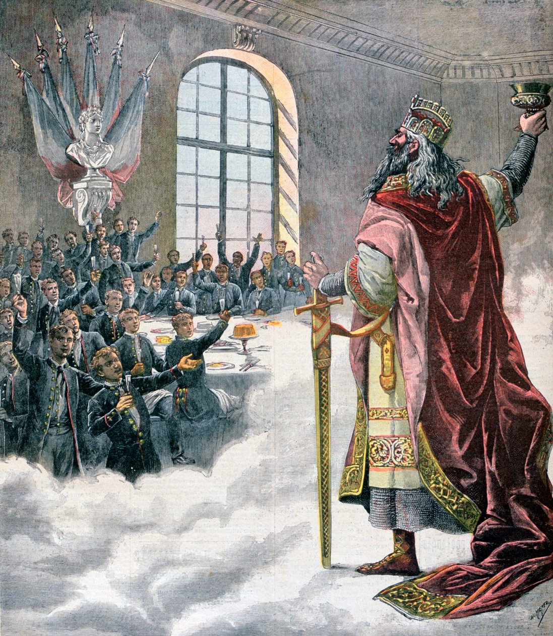 Aziz Şarlman, 1892 by Henri Meyer