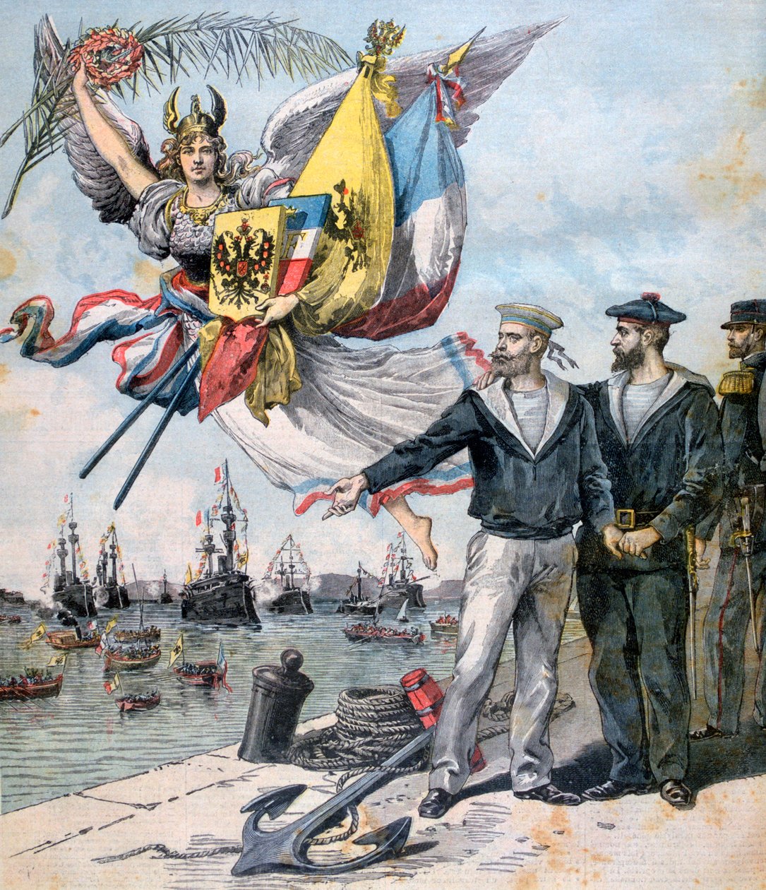 Fransız-Rus Antantı, 1893 by Henri Meyer