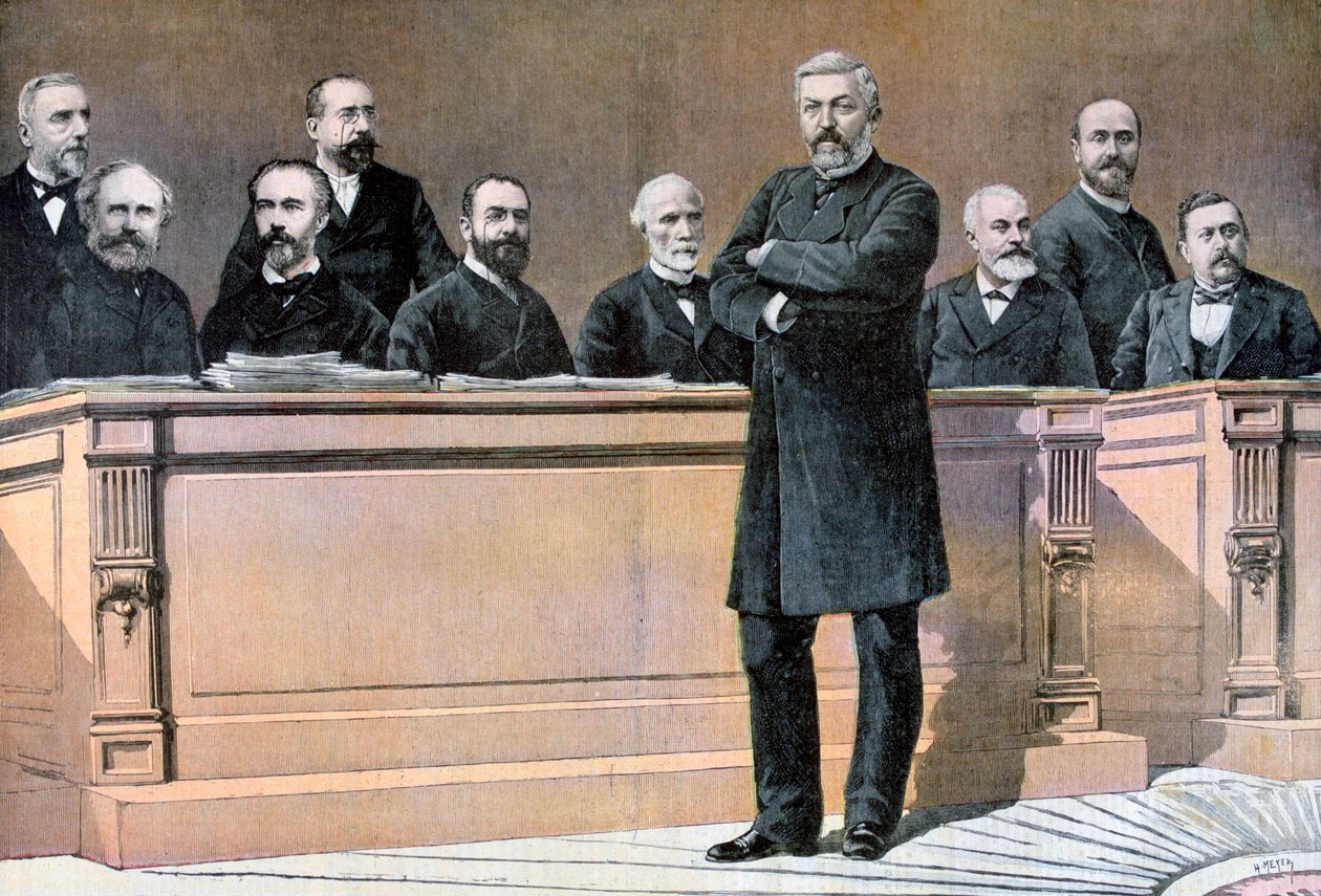 Fransız hükümetinin ön koltuğu, 1891 by Henri Meyer