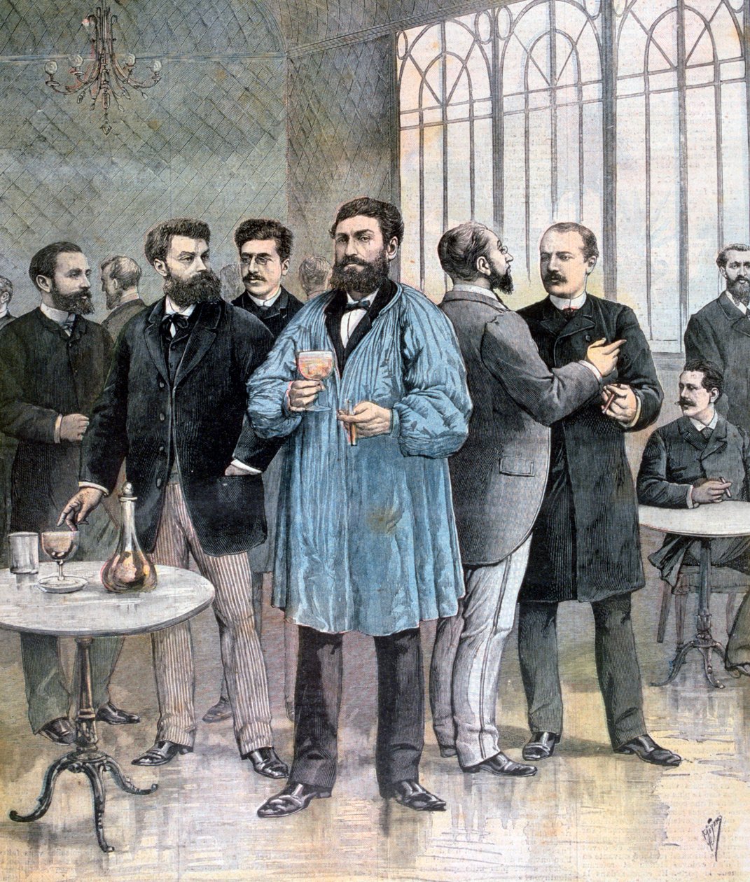Bar, Fransa Temsilciler Meclisi, Paris, 1892 by Henri Meyer