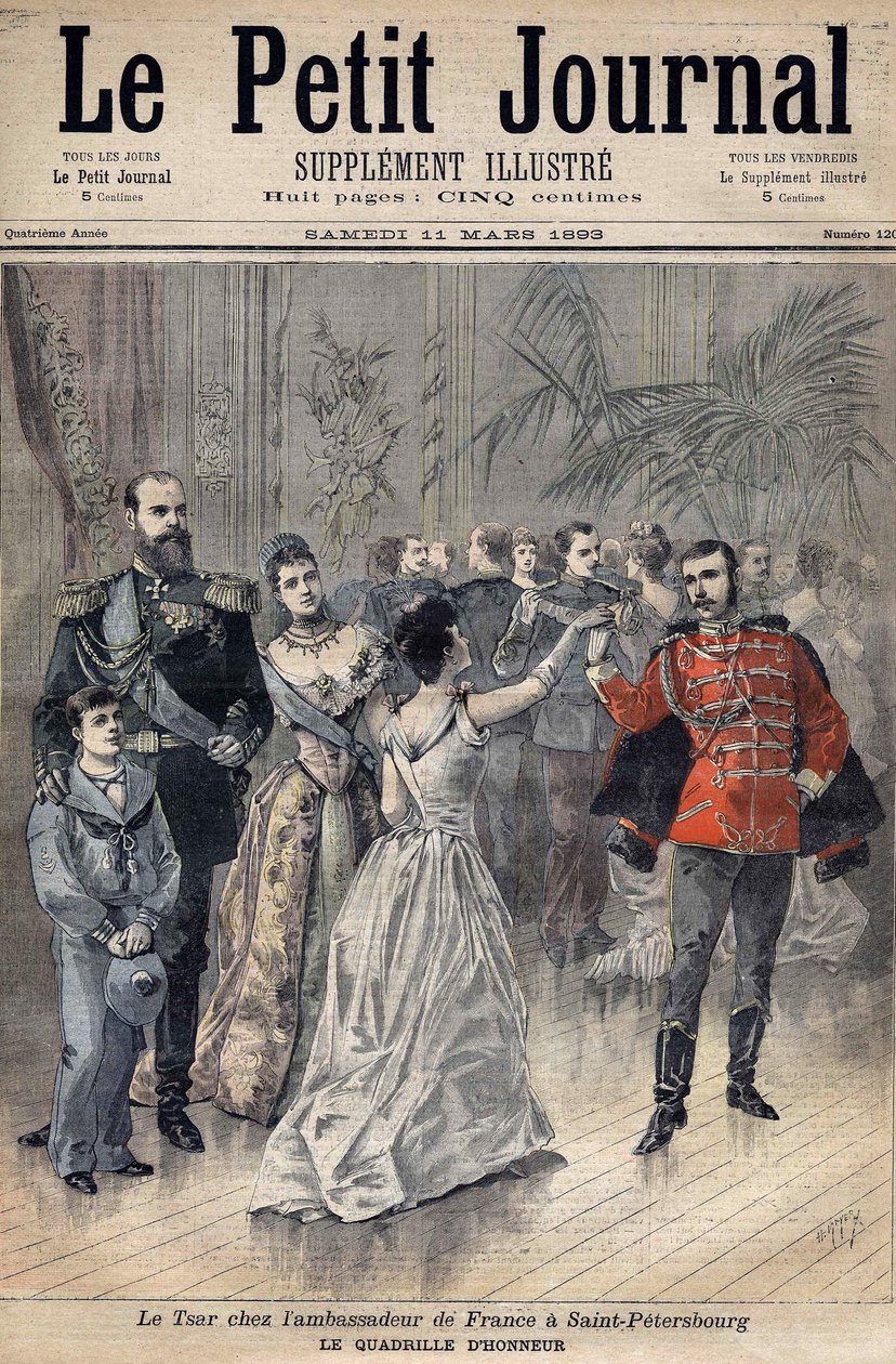 Çar Alexander III, Fransa Büyükelçisi