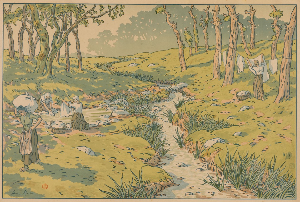 Doğanın Yönleri: Dere by Henri Rivière