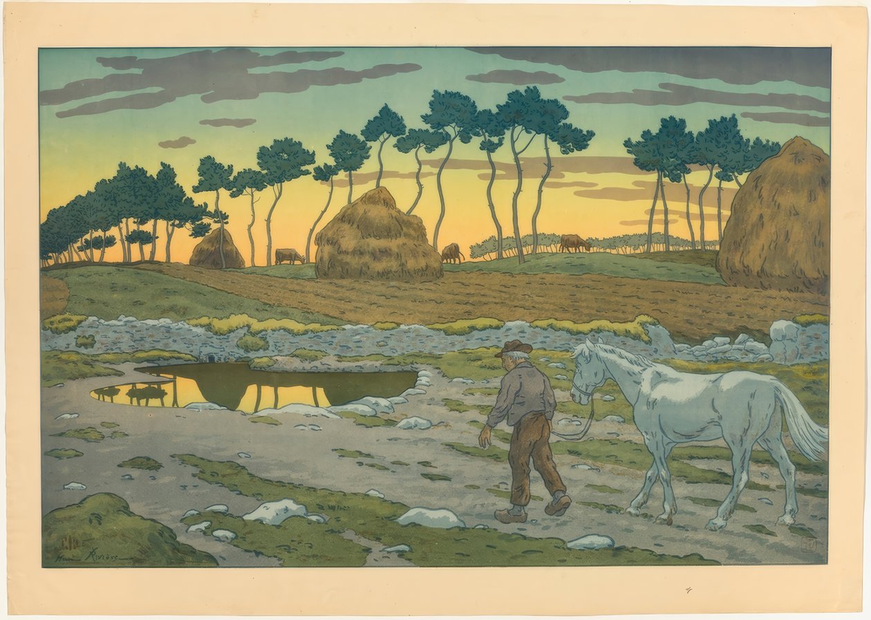 alacakaranlık by Henri Rivière