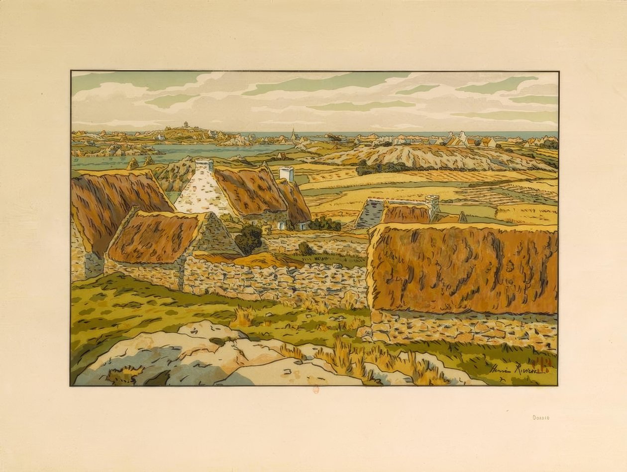Brehat Adası by Henri Rivière
