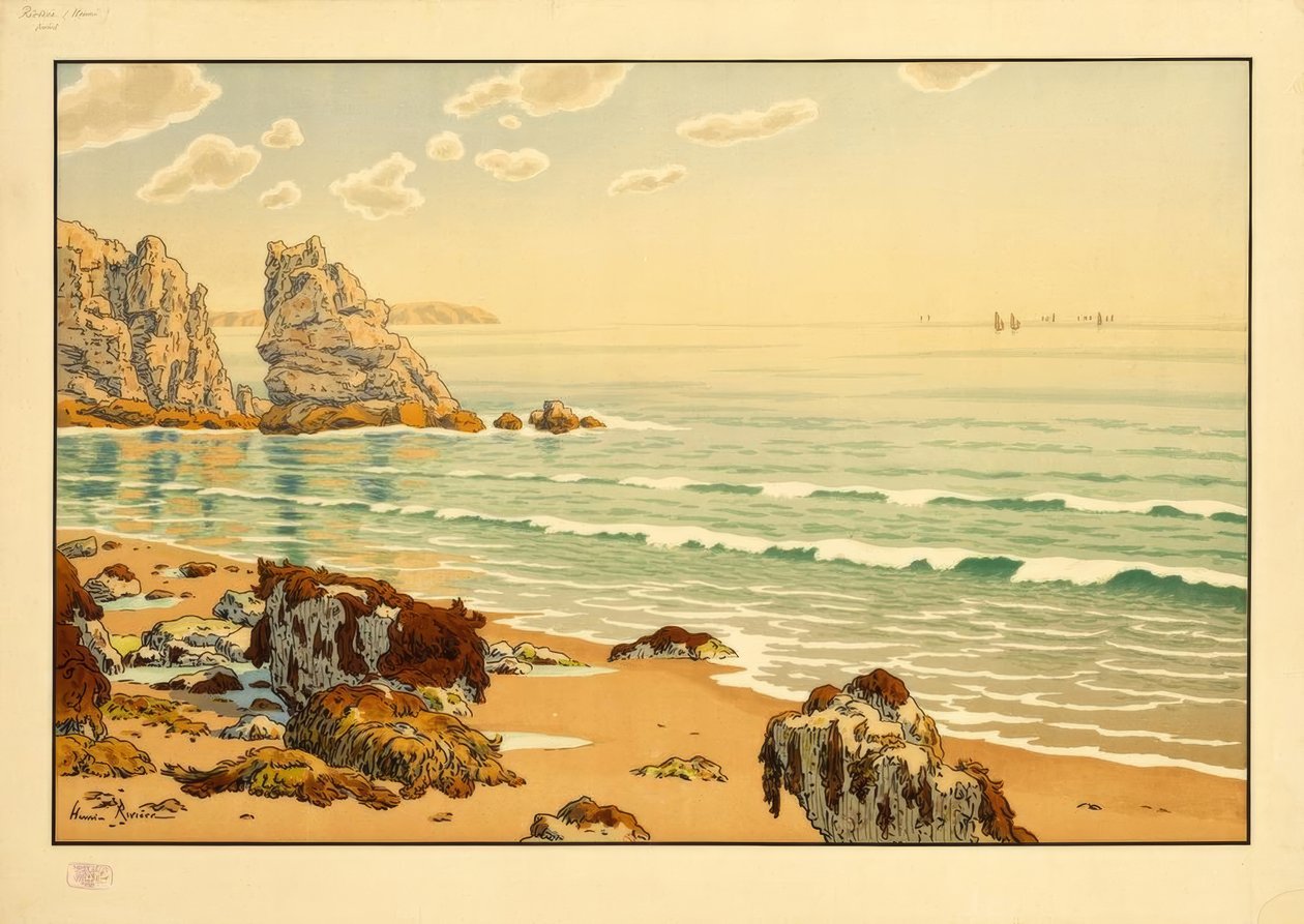 Sahil by Henri Rivière