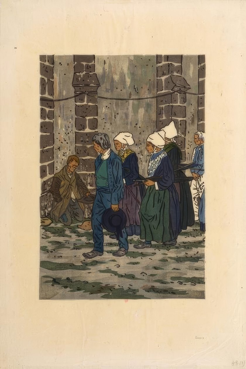 Sainte-Anne-la-Palud'un Affedilmesi by Henri Rivière