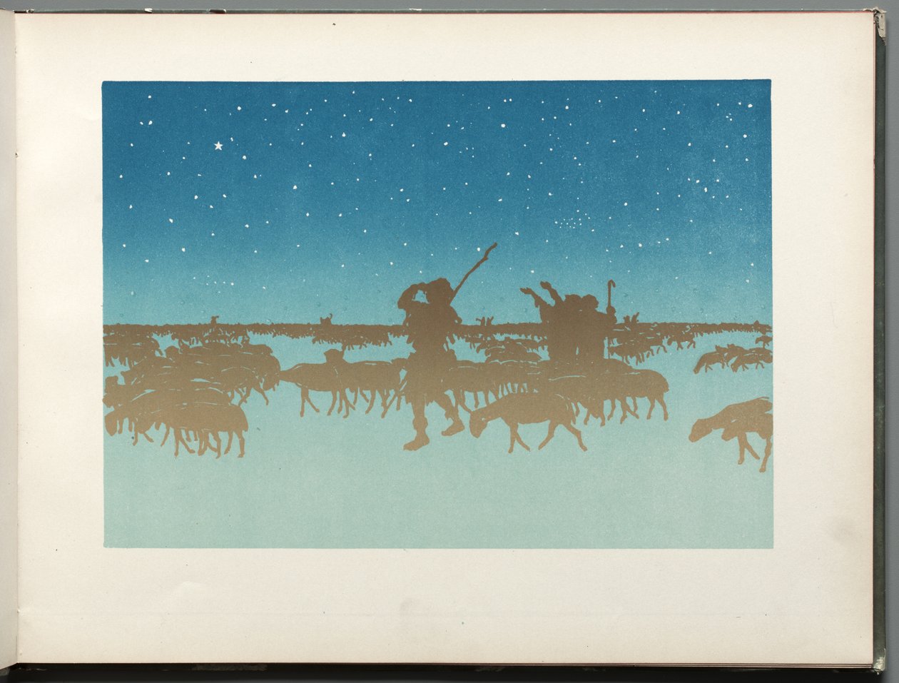 Yıldızların Gelişimi: Les Bergers by Henri Rivière