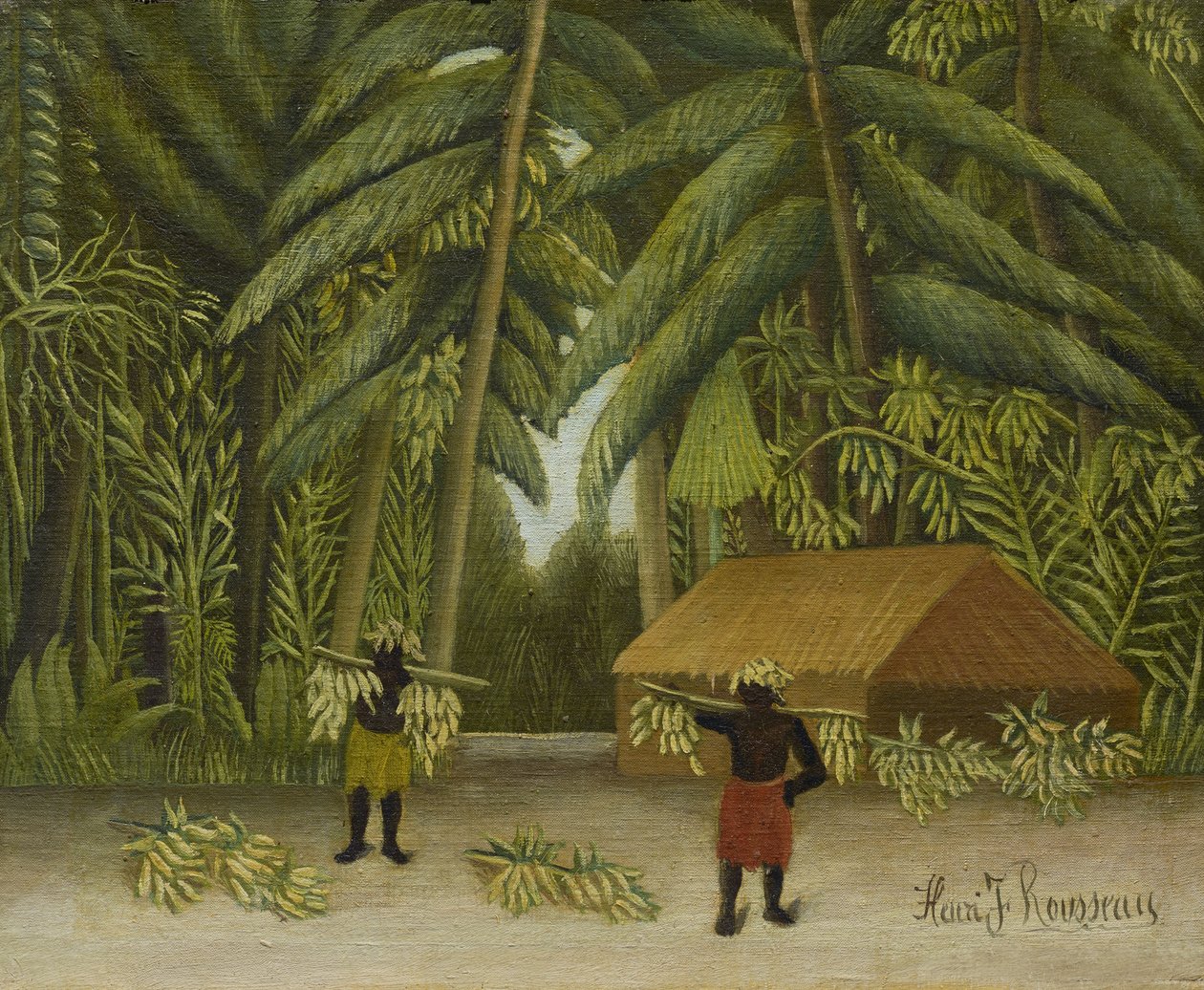 Muz Hasadı, 1907-10 by Henri Rousseau