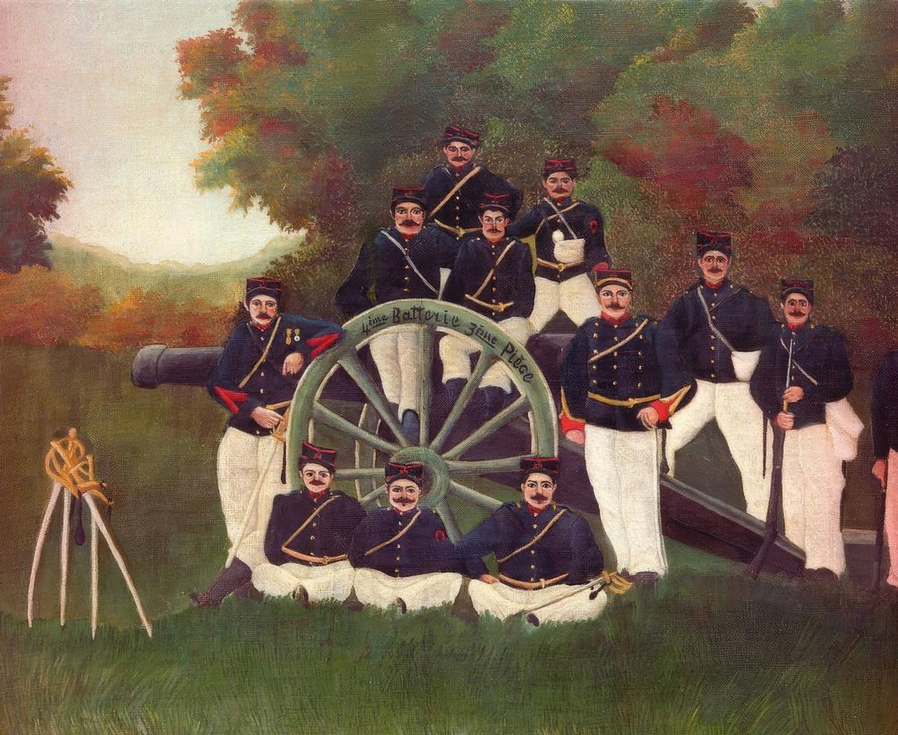 Silahcılar by Henri Rousseau