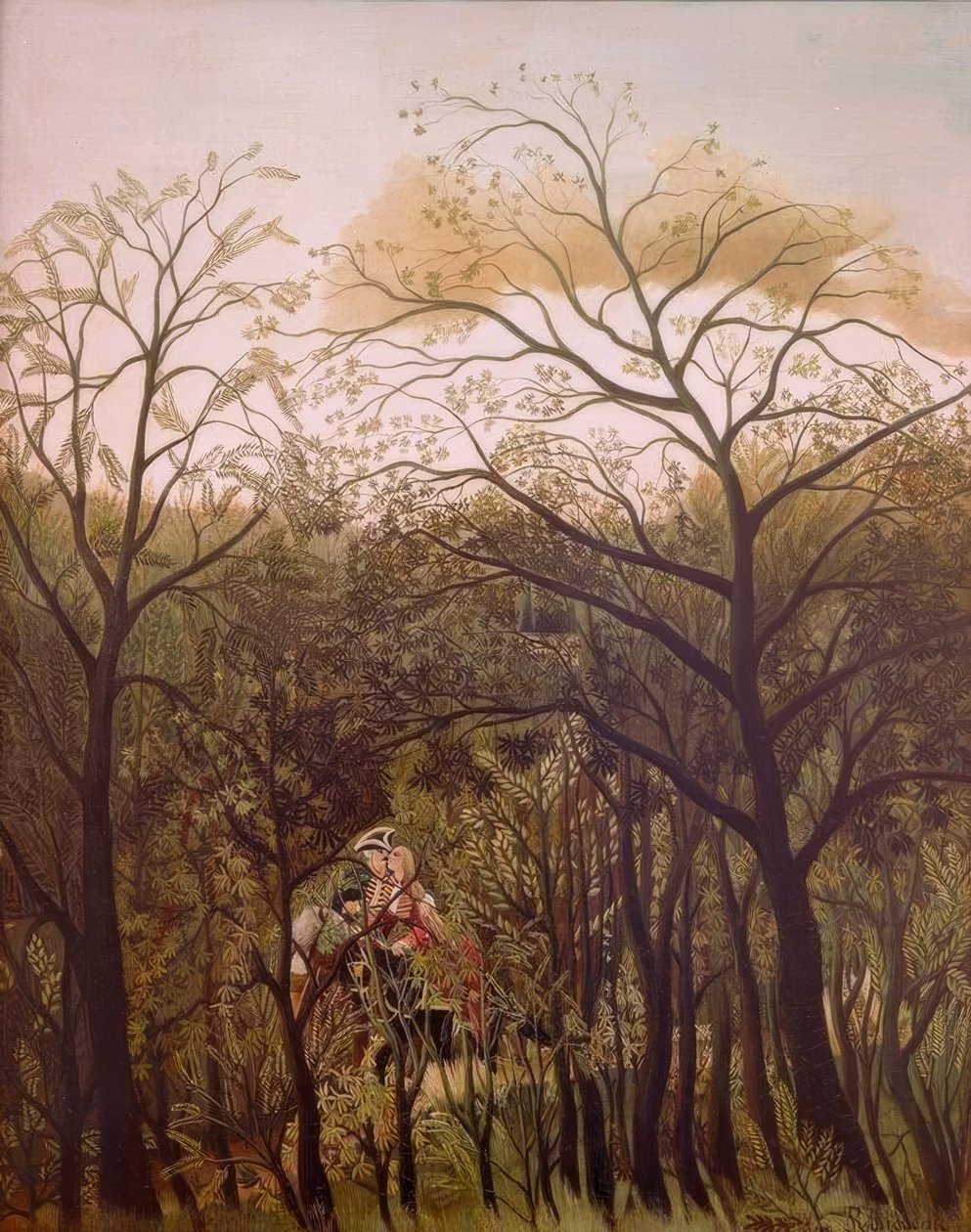 ormanda buluş by Henri Rousseau