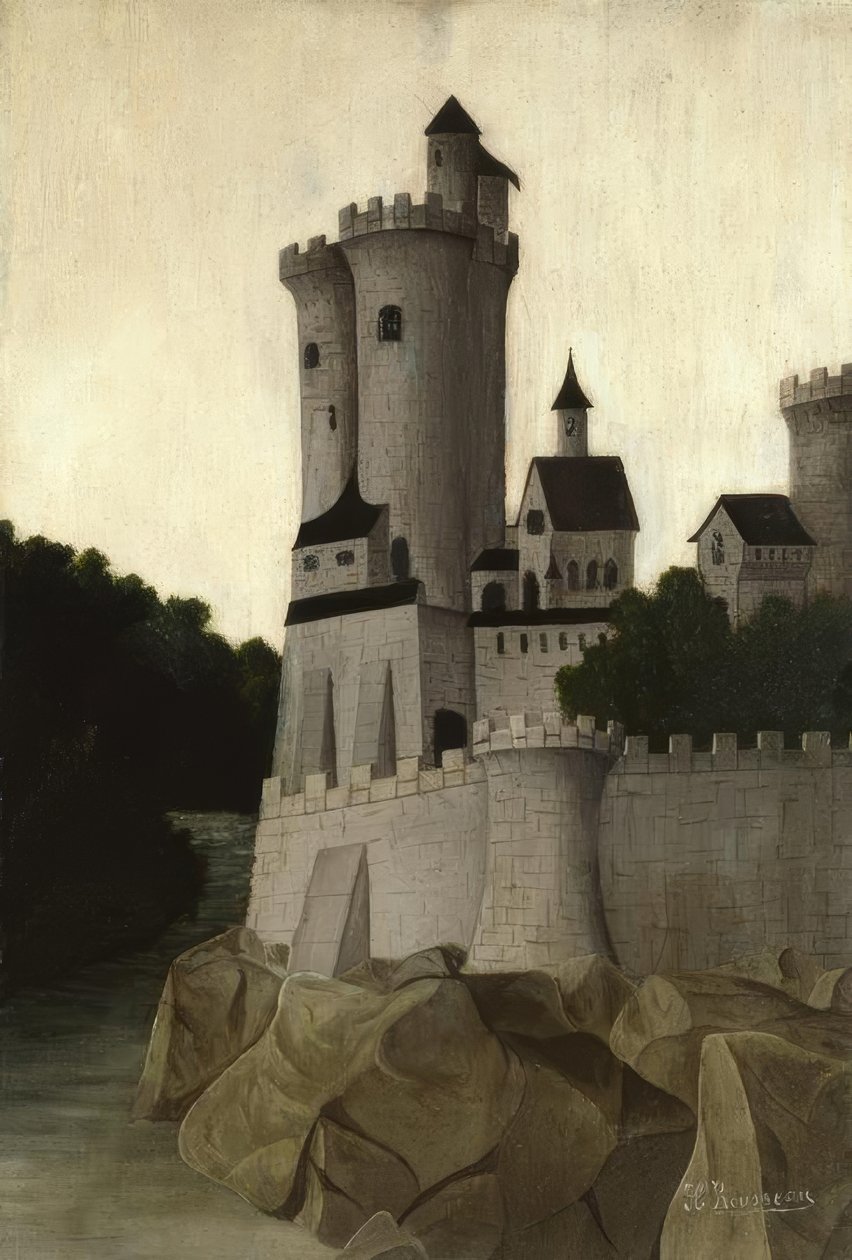 Bir Kale by Henri Rousseau