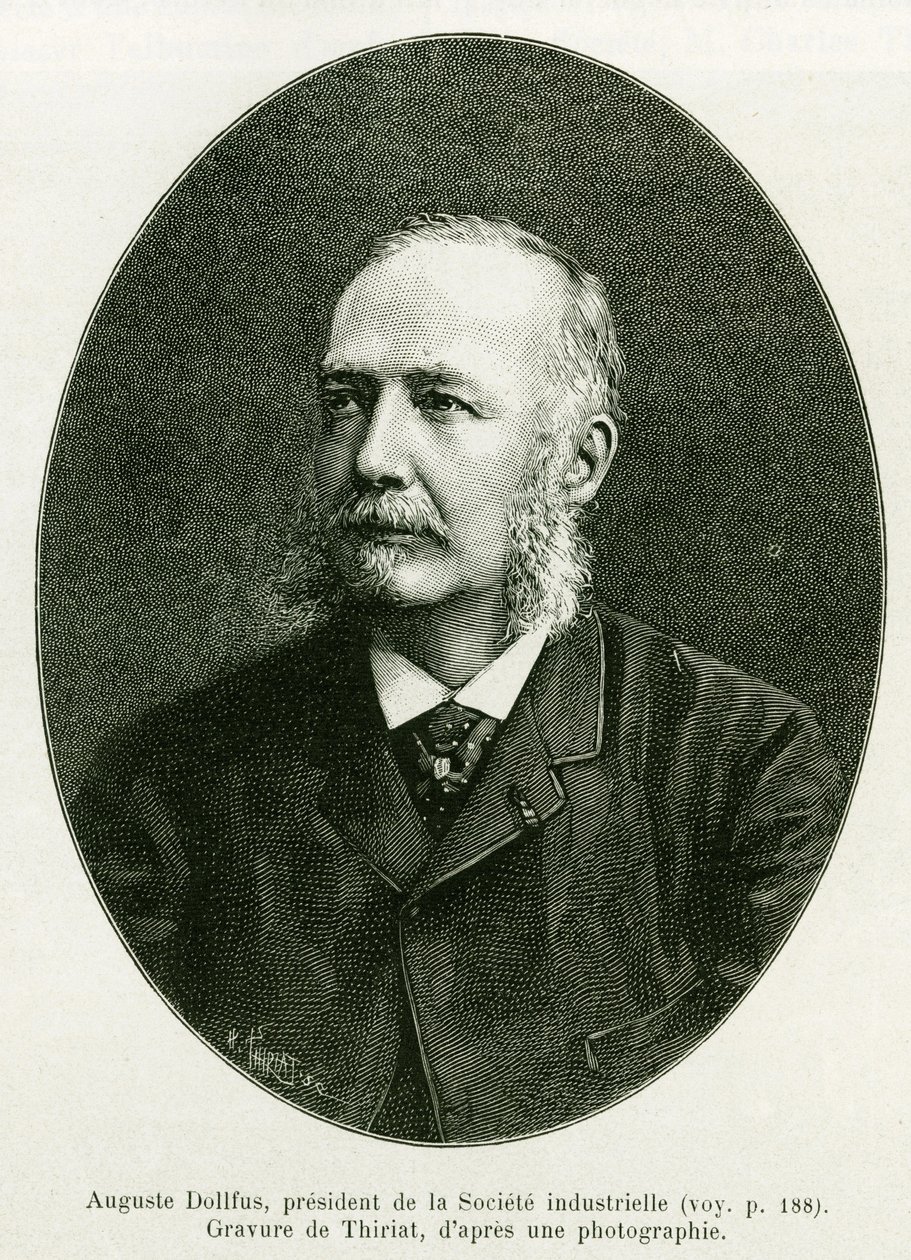 Auguste Dollfus, Sanayi Şirketi Dollfus Mieg
