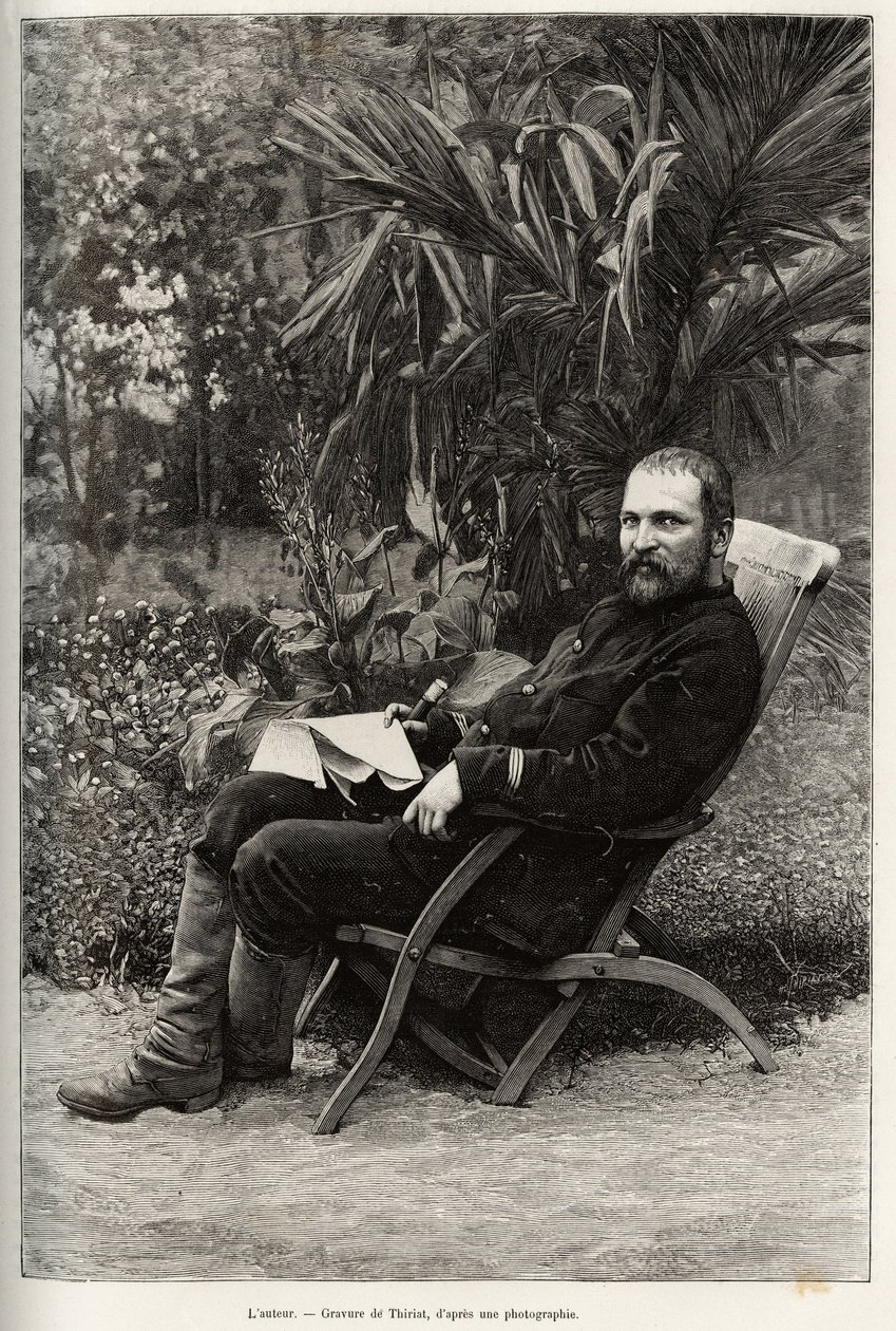 Yazarın portresi Dr. Charles Edouard Hocquard (1853-1911), 1. sınıf tıp bölümü. Dr. Charles Edouard Hocquard