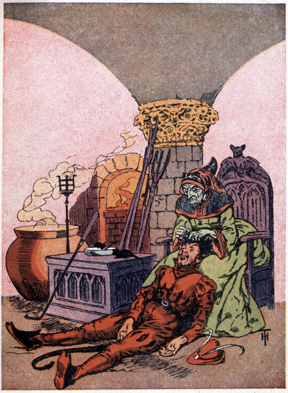 Şeytanın arkadaşı onun bir kılını yolar by Henri Thiriet