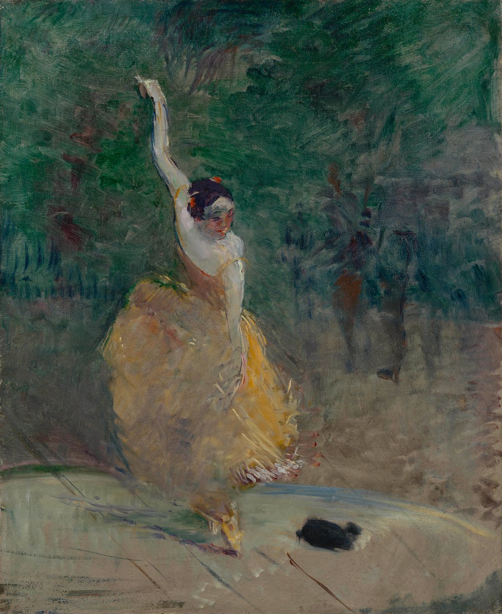 İspanyol Dansçı, 1883-1885. by Henri Toulouse Lautrec de