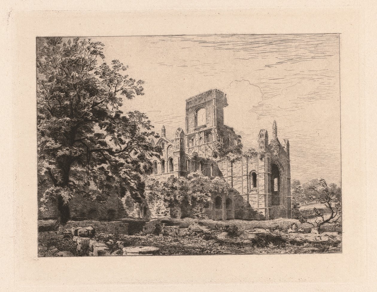 SE konumundan Kirstall by Henri Toussaint
