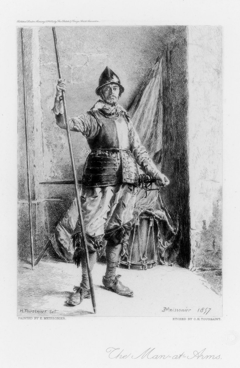 Silahtaki Adam, c1880-1882. by Henri Toussaint