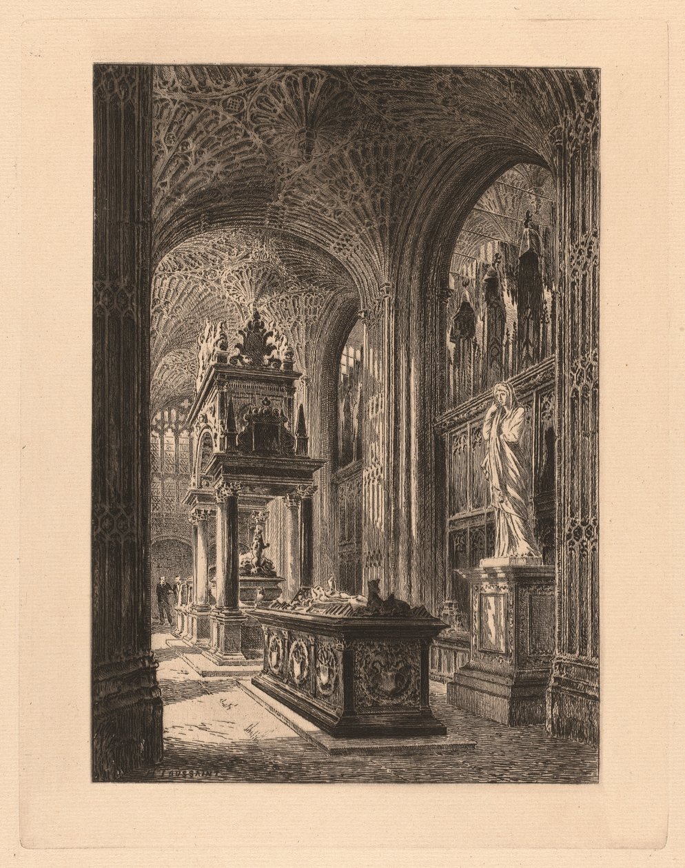 Westminster, Henry VII Şapeli by Henri Toussaint