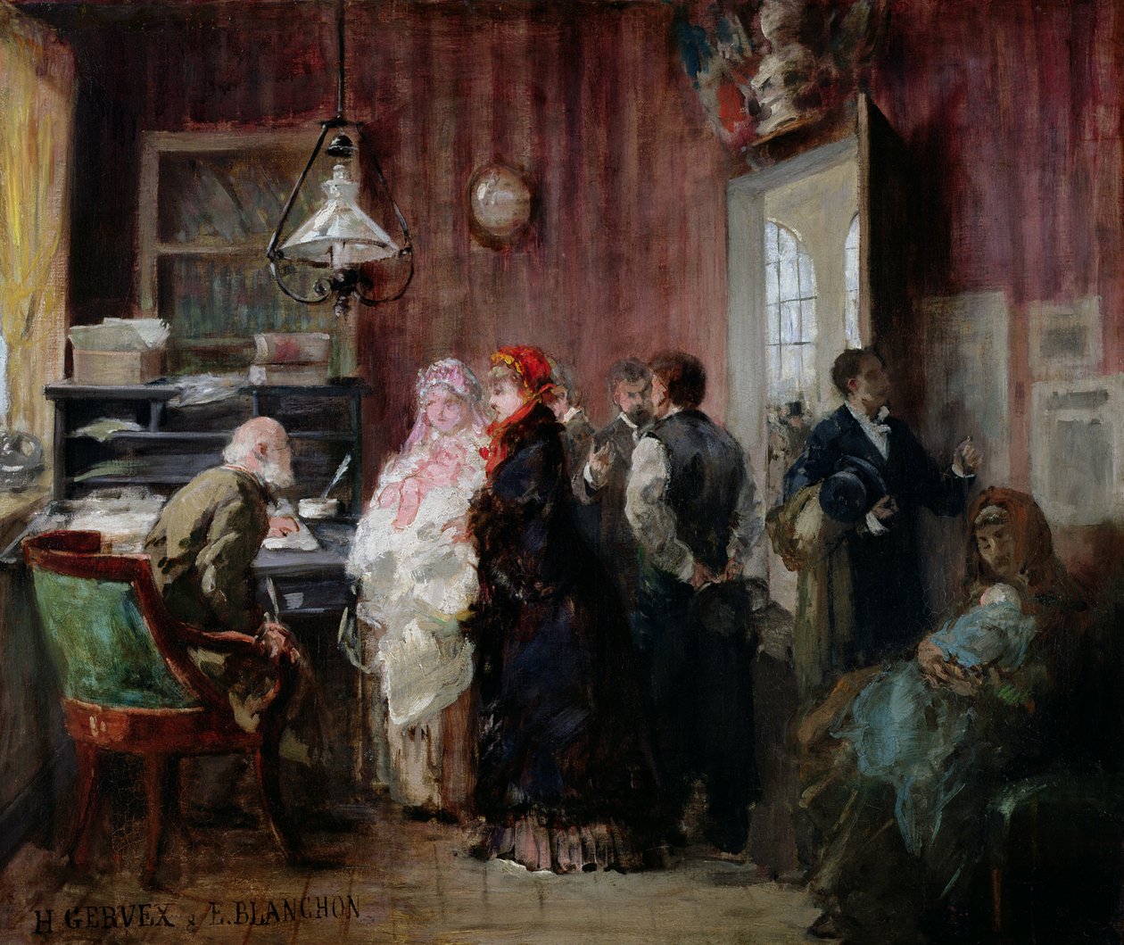 Doğum, 19. Bölge Belediye Binası, c.1881 by Henri Gervex