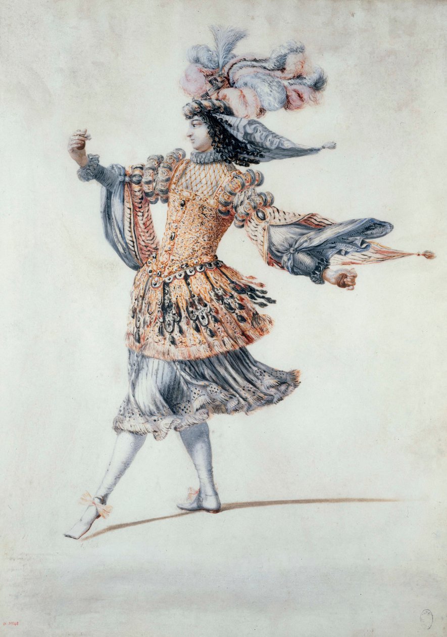 Bale kostümü, c.1640-60 (guaj) by Henri de Gissey