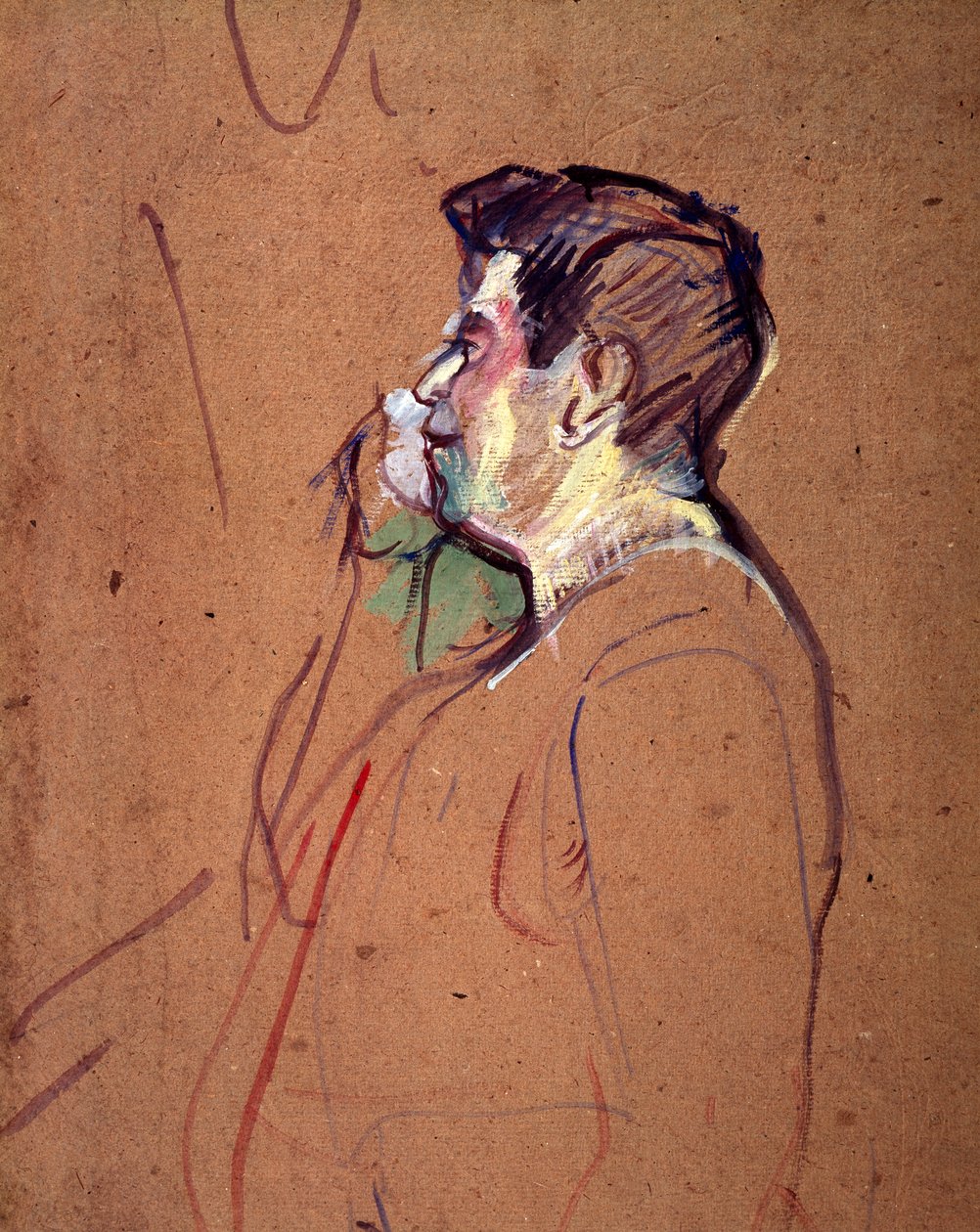Cadieux, Cafe-konser oyuncusu, Henri de Toulouse-Lautrec (1864-1901) by Henri de Toulouse Lautrec