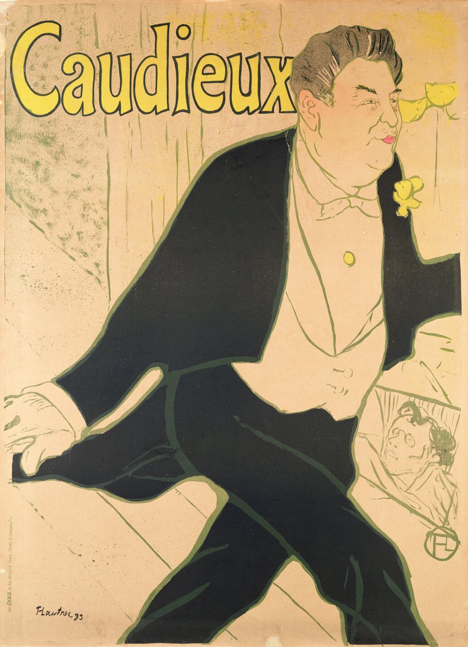 Caudieux by Henri de Toulouse Lautrec